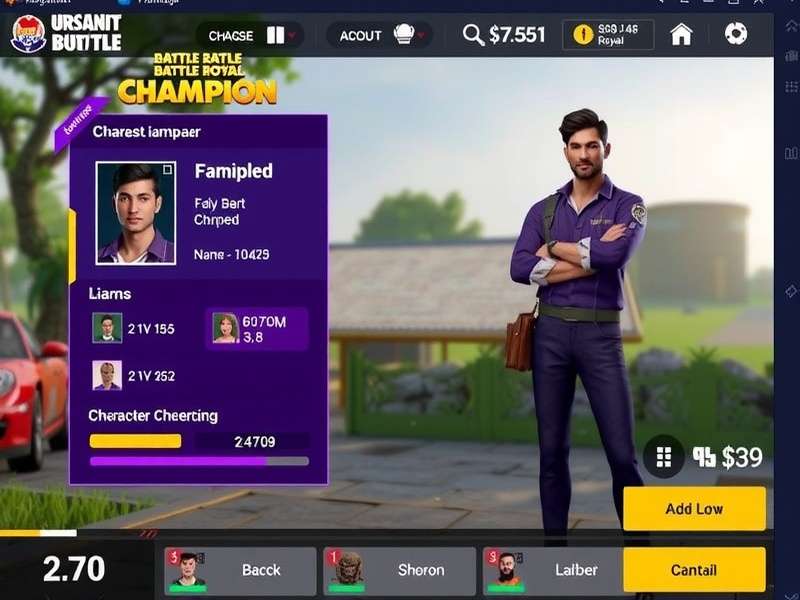 Assam Battle Royal Champion character customization